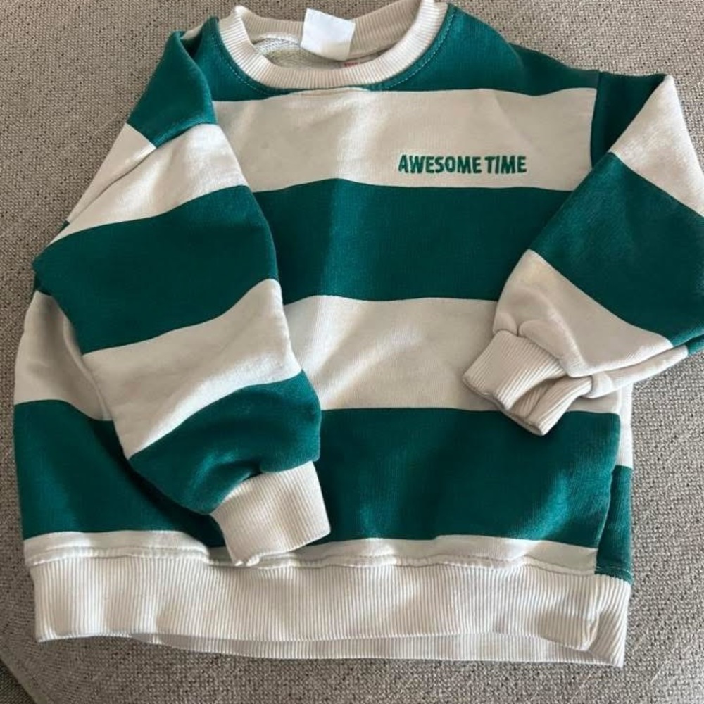 Zara Awesome Time Stripes Sweater